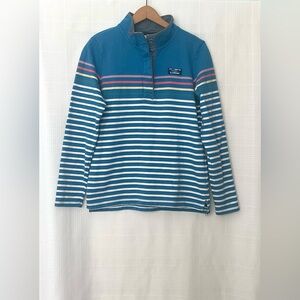 L.L. Bean blue and multi color Sweatshirt